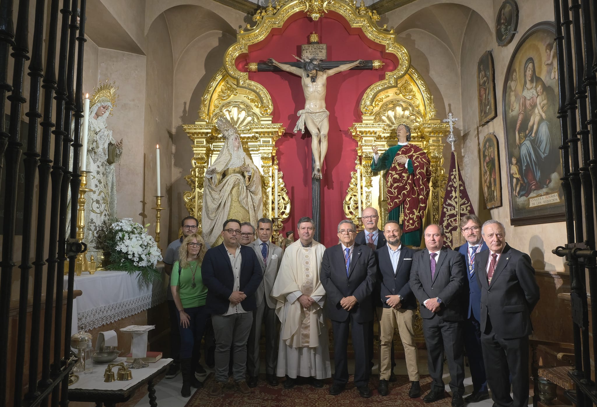 BENDICIÓN DEL NUEVO RETABLO DE LA CAPILLA DE LAS SIETE PALABRAS Las